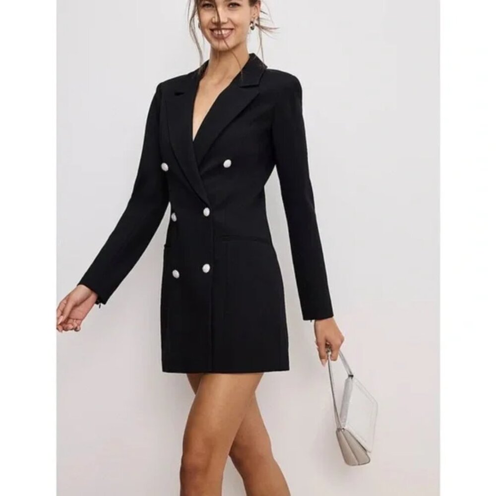 Good American Black Mini Dress